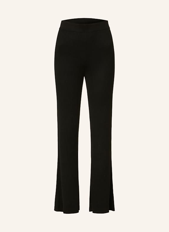 KUJTEN Strickhose ROSARIO aus Seide SCHWARZ
