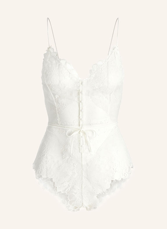 SKIMS Body ULTRA FINE LACE WEISS