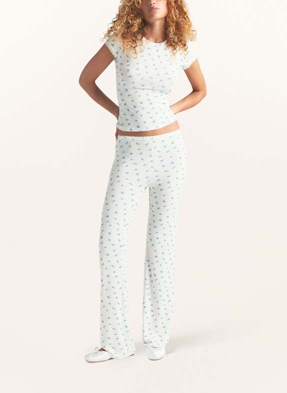 SKIMS Loungebroek SOFT LOUNGE LACE WIT / BLAUW