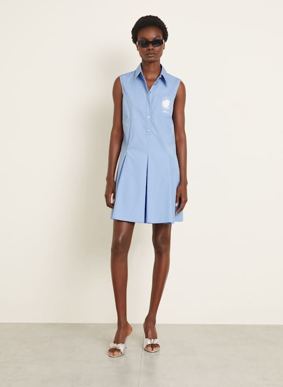 VERSACE Shirt dress LIGHT BLUE