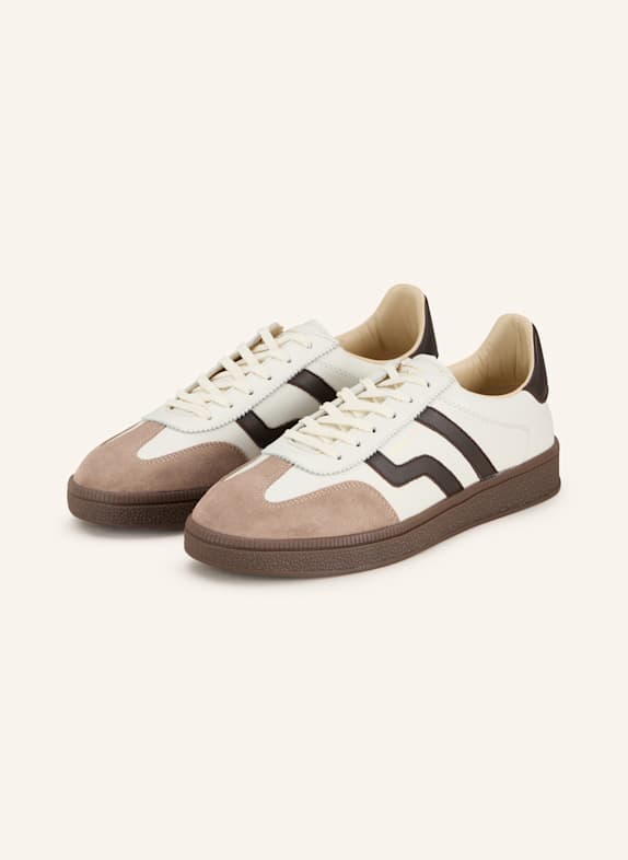 GANT Sneaker CUZIMA WEISS/ DUNKELBRAUN/ BEIGE