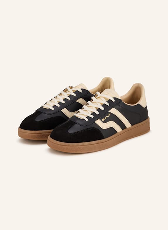 GANT Sneakersy CUZIMA CZARNY/ ECRU