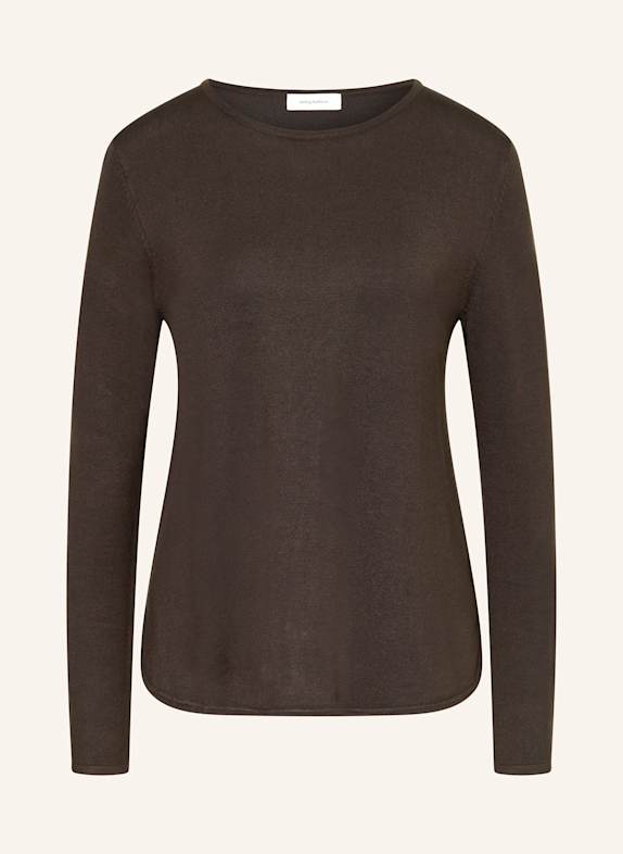 darling harbour Sweter DARK BROWN