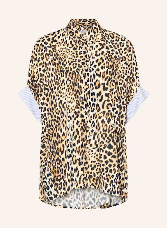 Emily VAN DEN BERGH Hemdbluse DUNKELBRAUN/ BRAUN/ HELLBRAUN