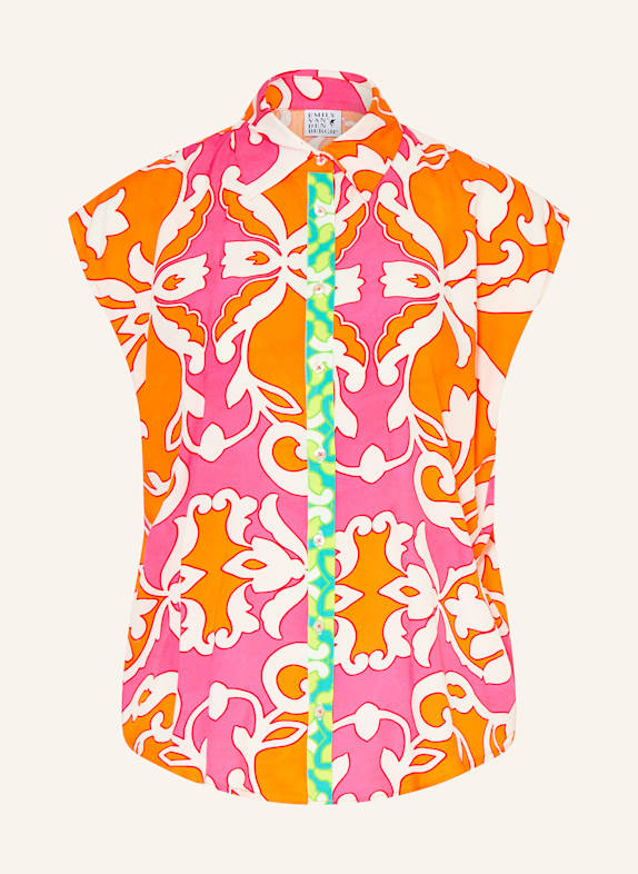 Emily VAN DEN BERGH Hemdbluse ORANGE/ PINK