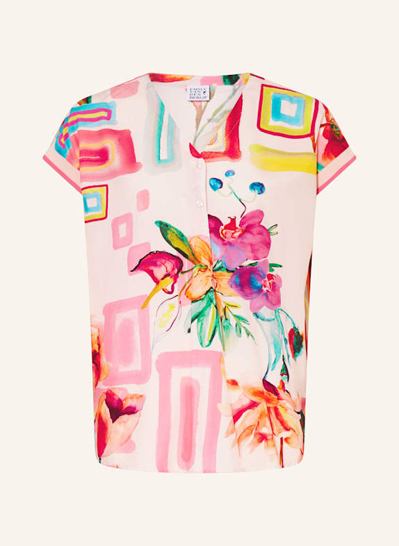Emily VAN DEN BERGH Bluse PINK/ FUCHSIA/ GRÜN