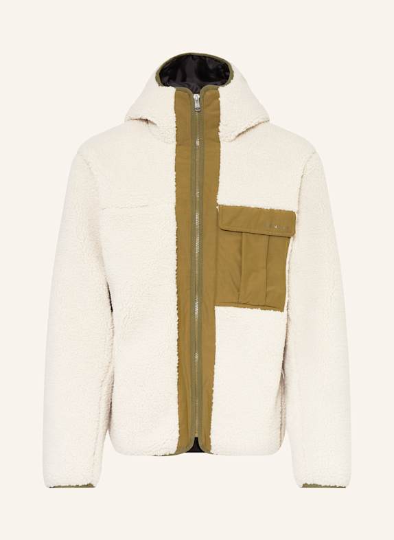 OAKLEY Kurtka pluszowa SNOWDRIFT KREMOWY / KHAKI