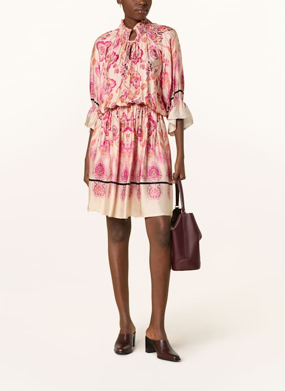 miss goodlife Satinkleid ROSÉ/ PINK/ ORANGE