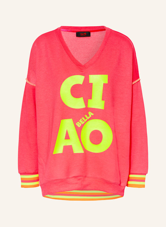 miss goodlife Oversized sweatshirt NEON PINK/ NEON YELLOW/ NEON ORANGE