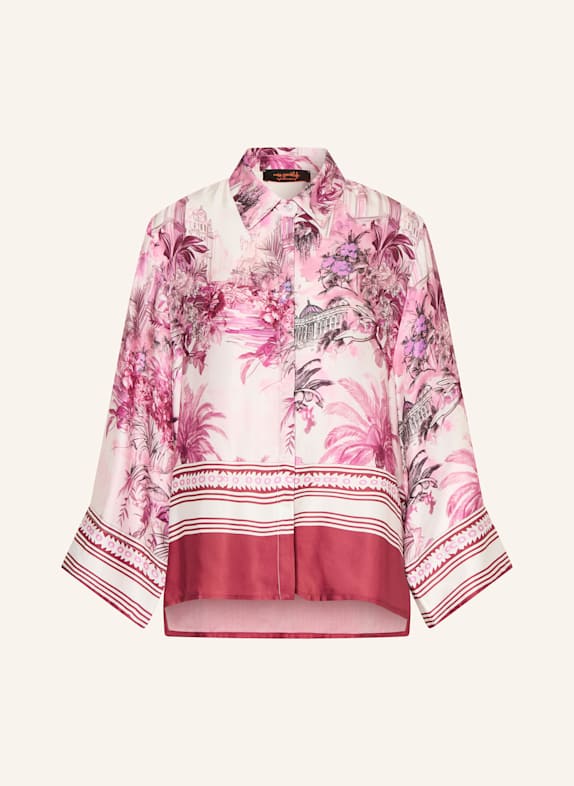 miss goodlife Hemdbluse aus Satin FUCHSIA/ ROSA