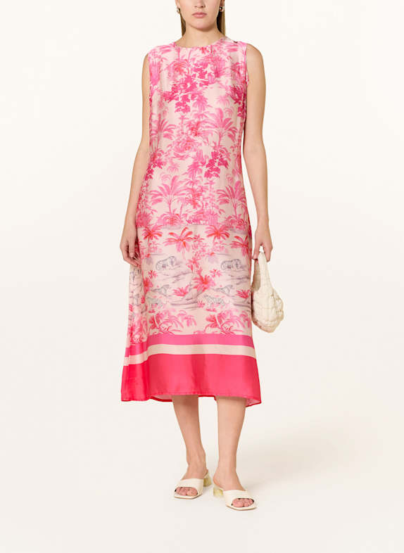 miss goodlife Satinkleid PINK/ HELLROSA