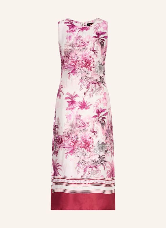 miss goodlife Satinkleid ROSÉ/ DUNKELROT