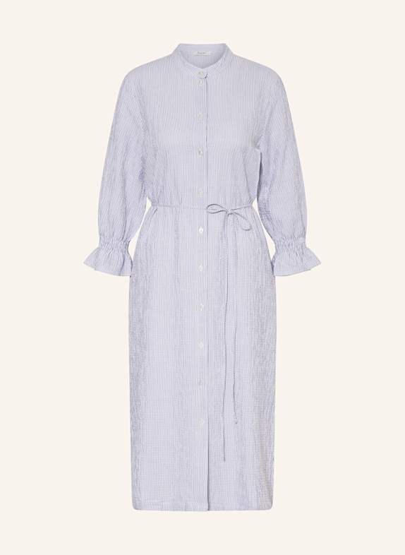 MAERZ MUENCHEN Kleid mit 3/4-Arm WEISS/ BLAUGRAU