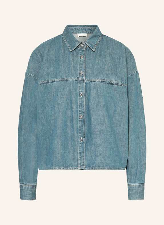 American Vintage Jeansbluse OZYR BLAU