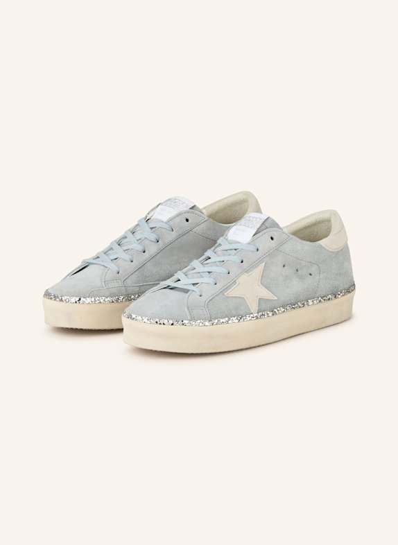GOLDEN GOOSE Sneaker HI STAR HELLBLAU/ HELLGRAU