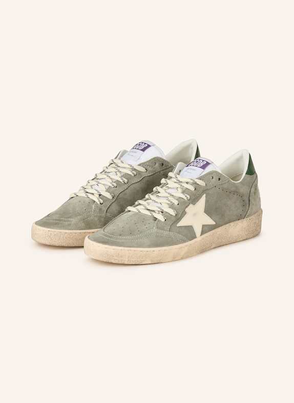 GOLDEN GOOSE Sneaker BALL STAR KHAKI/ CREME