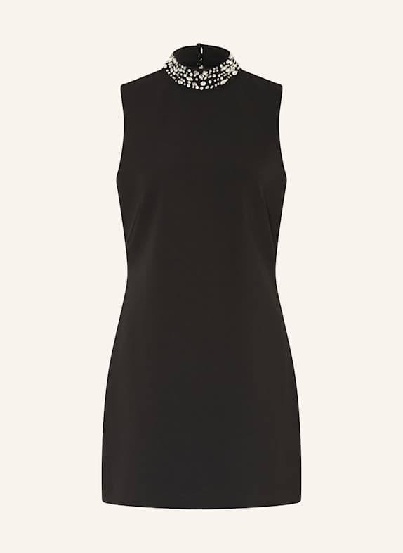 LIU JO Kleid mit Schmucksteinen SCHWARZ