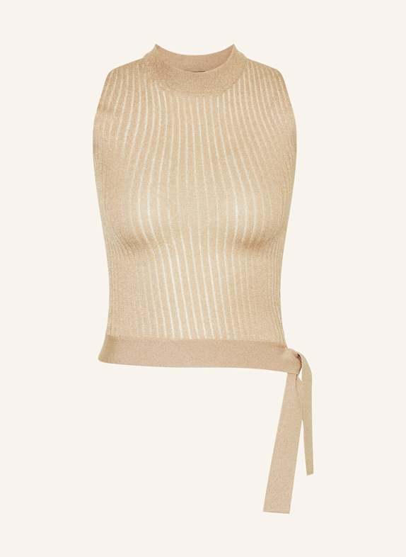 LIU JO Knit top GOLD