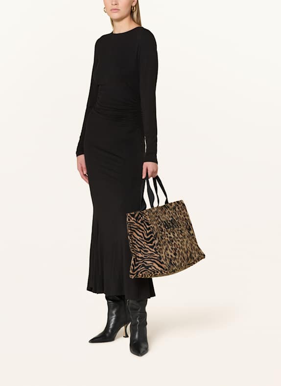 LIU JO Shopper BEIGE / SCHWARZ / HELLBRAUN