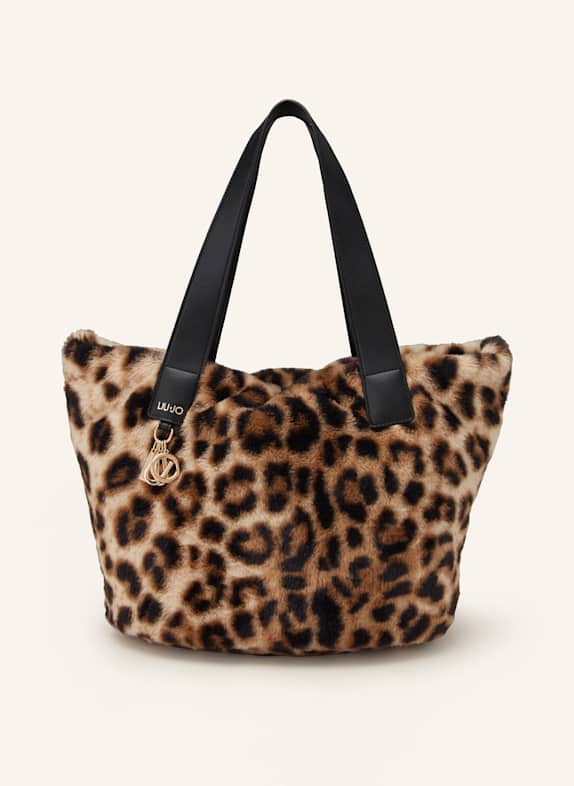 LIU JO Shopper LIGHT BROWN/ BLACK