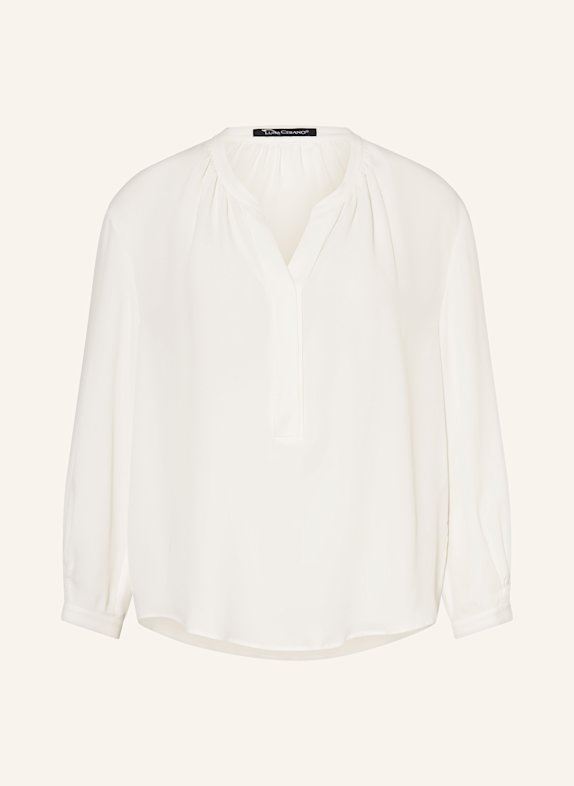 LUISA CERANO Blusenshirt mit Seide WEISS