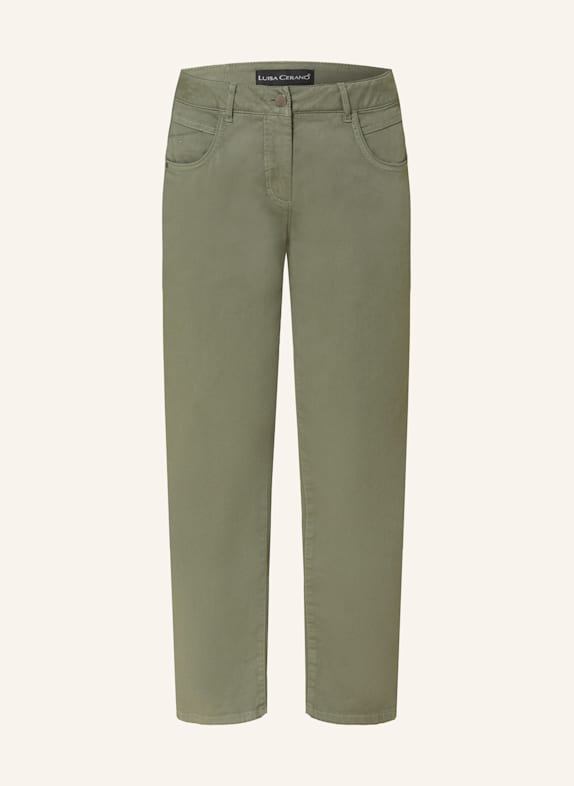 LUISA CERANO Hose in Jeansoptik KHAKI