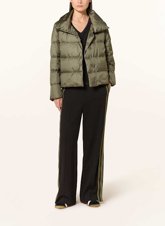 LUISA CERANO Down jacket KHAKI
