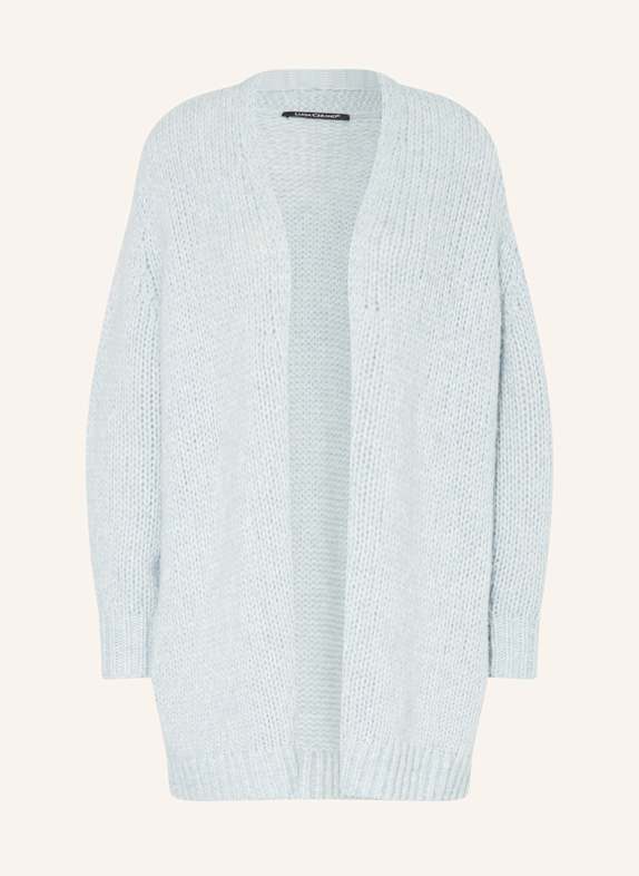 LUISA CERANO Knit cardigan with alpaca LIGHT BLUE