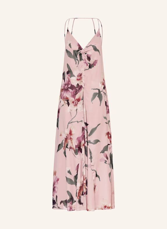 LUISA CERANO Cocktailkleid PINK/ LILA/ DUNKELGRÜN