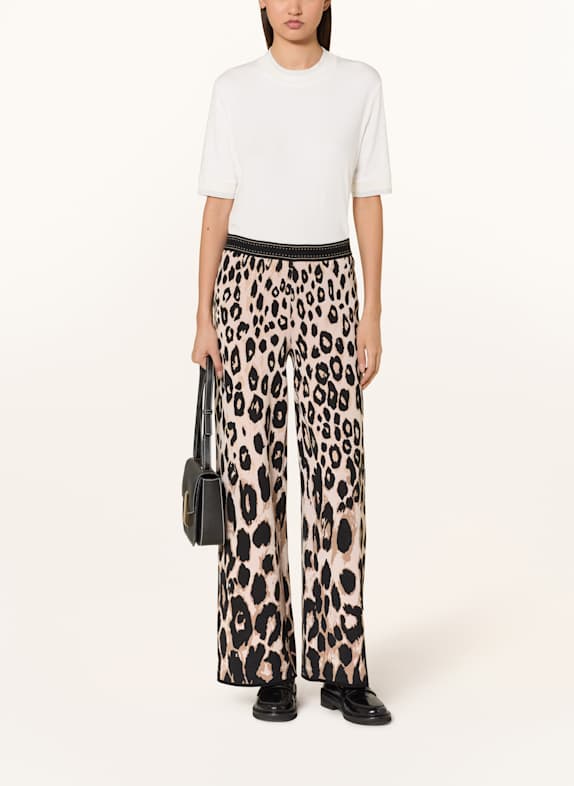 MARC CAIN T-Shirt mit Glitzergarn 110 off