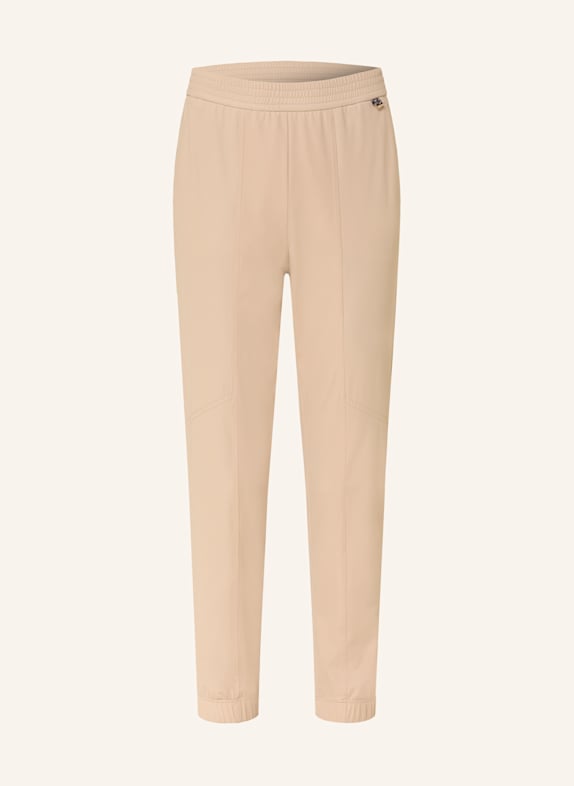 MARC CAIN 7/8 trousers RHODOS in jogger style 610 light stone