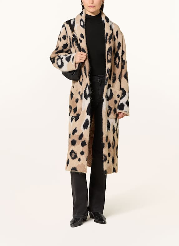 MARC CAIN Strickmantel 606 soft cappuccino