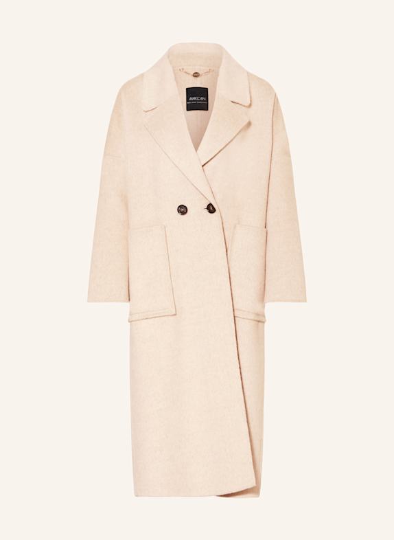 MARC CAIN Wollmantel 606 soft cappuccino
