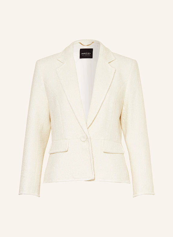 MARC CAIN Bouclé-Blazer mit Glitzergarn 110 off