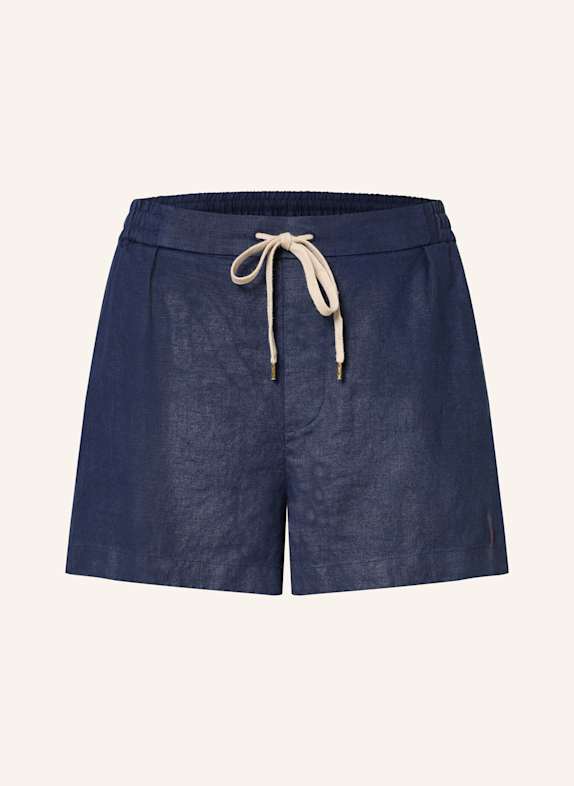 POLO RALPH LAUREN Leinenshorts DUNKELBLAU