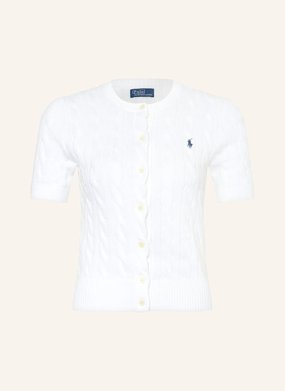 POLO RALPH LAUREN Strickjacke WEISS
