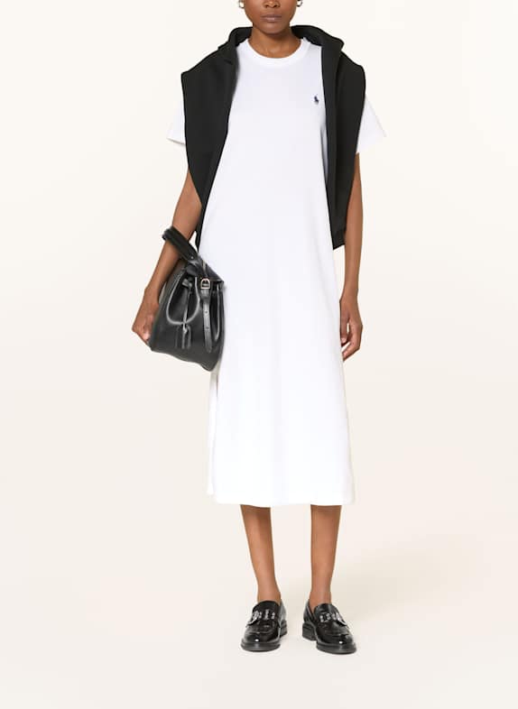 POLO RALPH LAUREN Jerseykleid WEISS