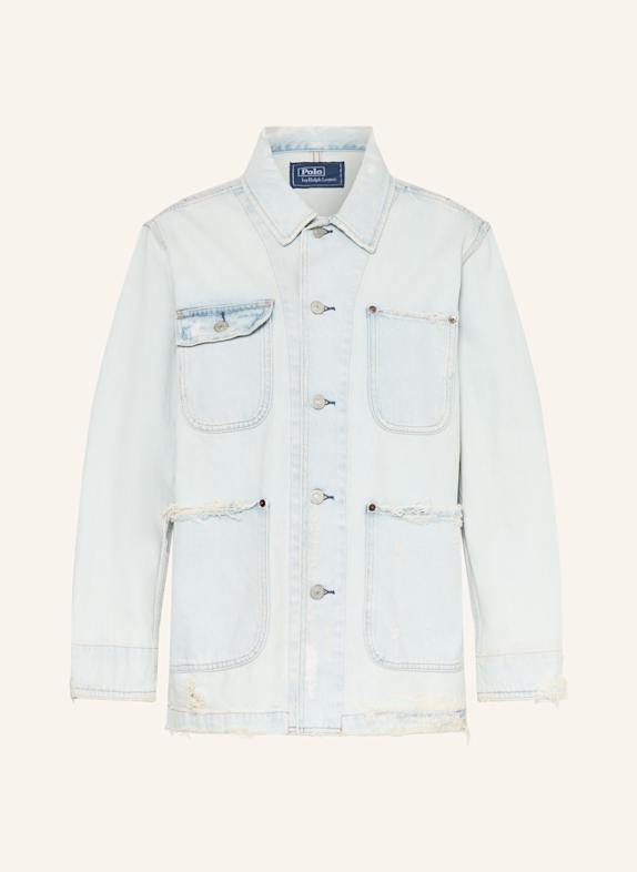 POLO RALPH LAUREN Jeansjacke HELLBLAU