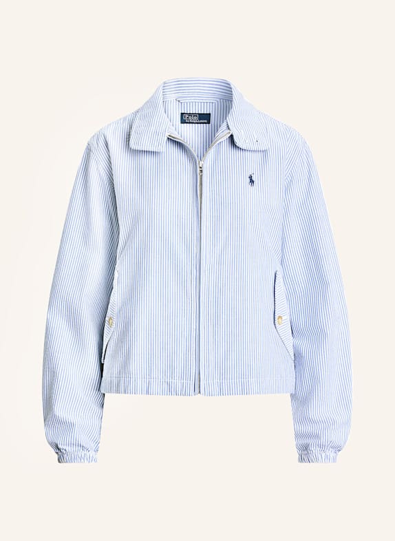 POLO RALPH LAUREN Overshirt BLAU/ WEISS