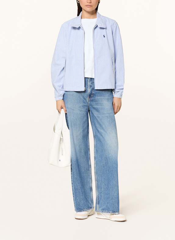 POLO RALPH LAUREN Overshirt BLAU/ WEISS