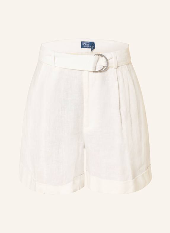 POLO RALPH LAUREN Leinenshorts ECRU