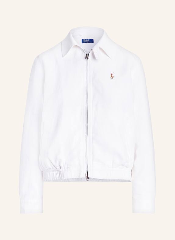 POLO RALPH LAUREN Leinenblouson WEISS