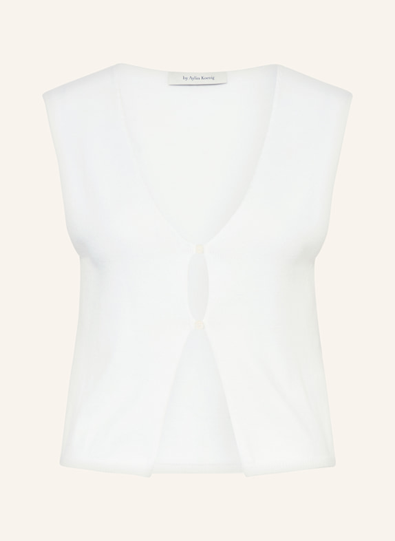 by Aylin Koenig Knit top HEIDI ECRU