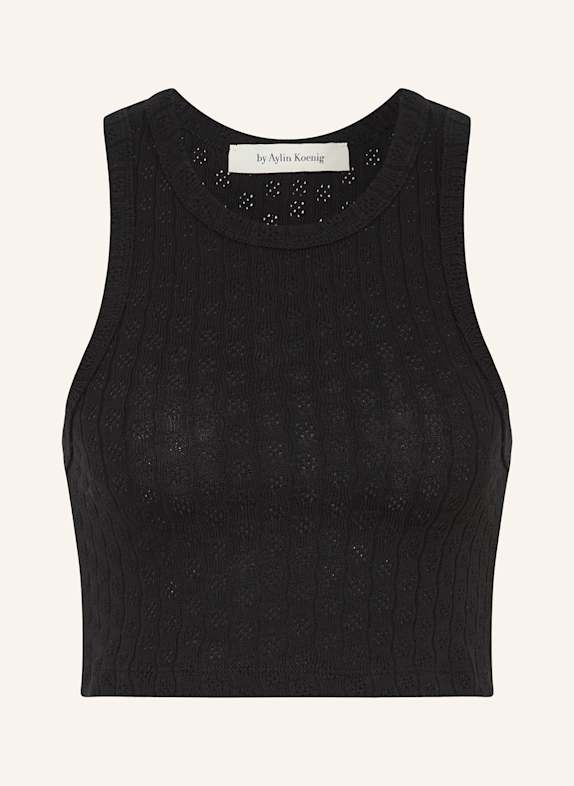 by Aylin Koenig Knit top RAYA BLACK
