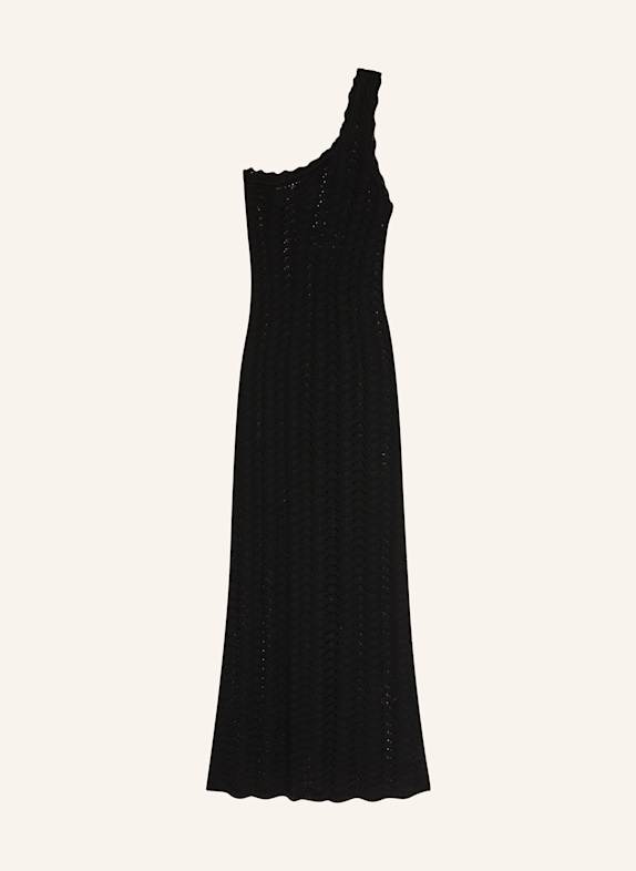 by Aylin Koenig One-Shoulder-Strickkleid ADELINE SCHWARZ