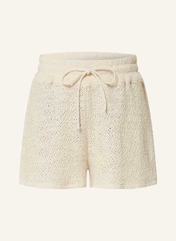 by Aylin Koenig ALISSA jogger style knitted shorts ECRU