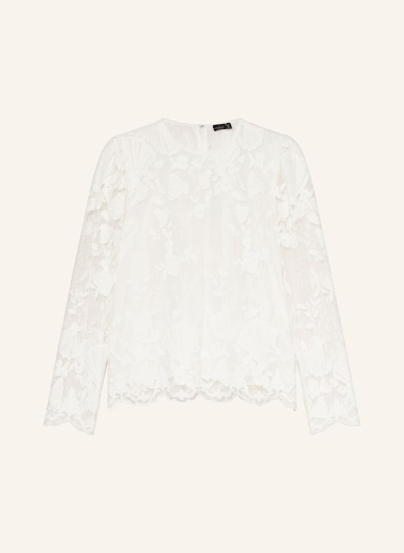 van Laack Bluse VL-TANIMAS-XX mit Spitze WEISS