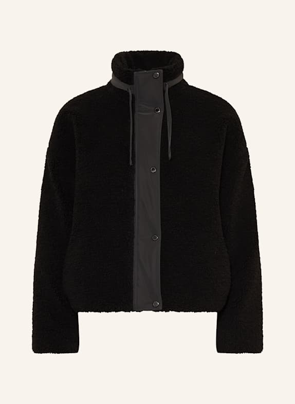 BARBOUR INTERNATIONAL Teddyfell-Jacke PALMA SCHWARZ