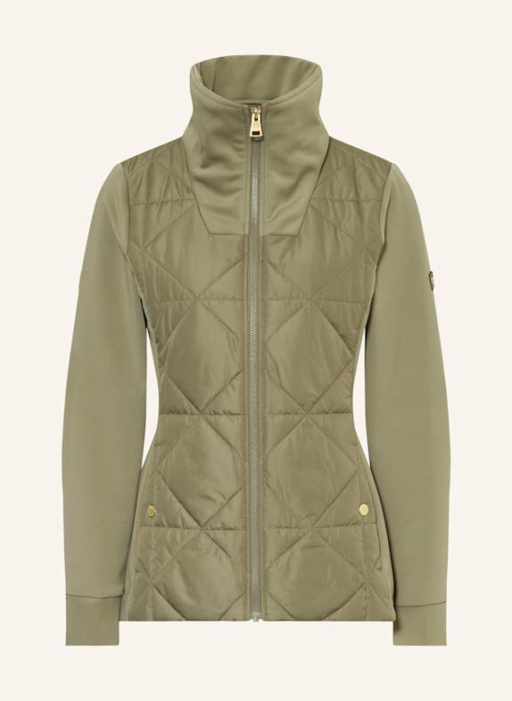BARBOUR INTERNATIONAL Jacke KYA im Materialmix KHAKI