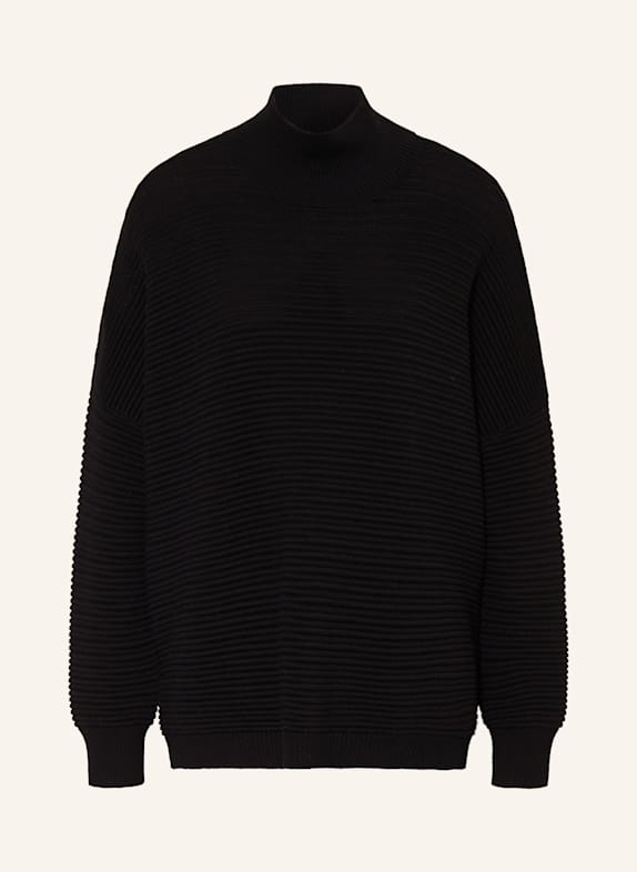 BARBOUR INTERNATIONAL KAIA oversized sweater BLACK